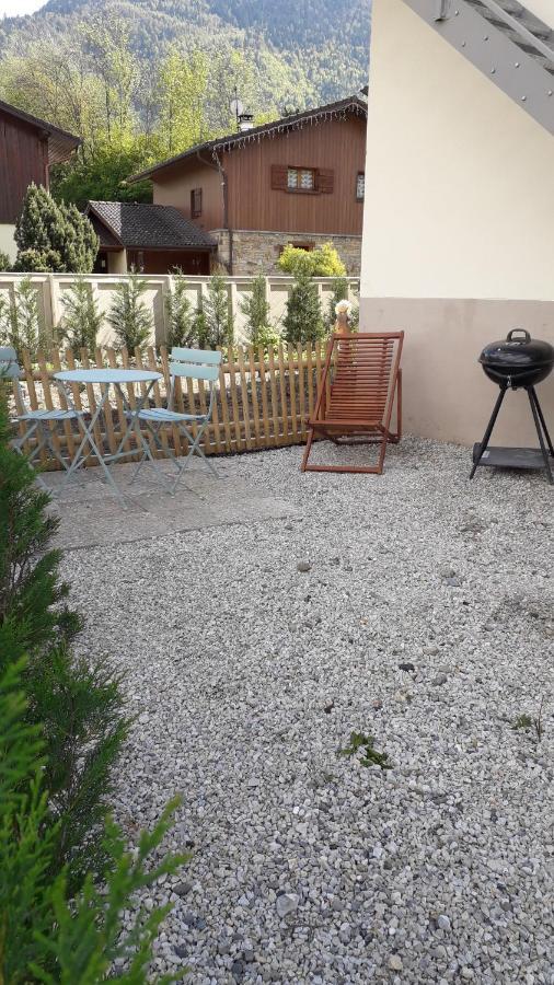 Enclos Savoyard Appartement Meuble 1Chambre 1 Canape Lits 3Personnes Grand-Aigueblanche Luaran gambar