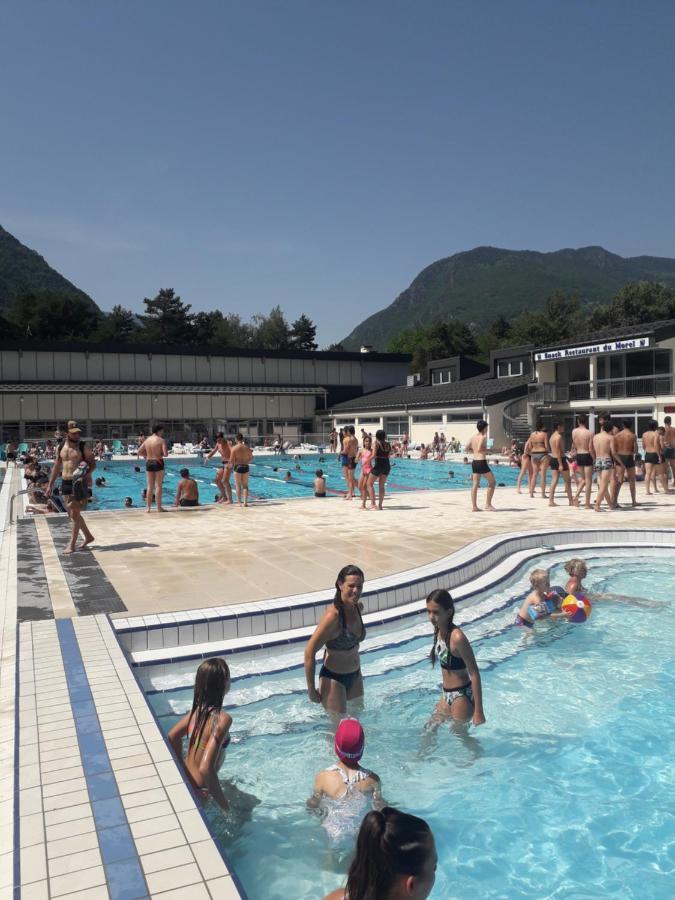 Enclos Savoyard Appartement Meuble 1Chambre 1 Canape Lits 3Personnes Grand-Aigueblanche Luaran gambar